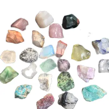 1 adet Doğal Kristal işlenmemiş taş Bilimsel Araştırma mineral örneği Renkli Kuvars Şifa Dekor Reiki Şifa Takı DIY