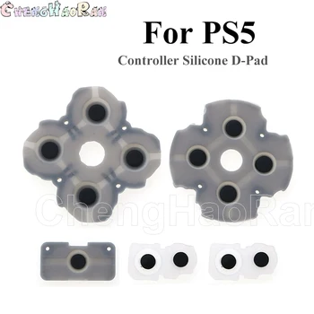 1 takım İçin PS5 Yedek Onarım parçaları İletim İletken Kauçuk Düğme D Pad Playstation 5 PS 5