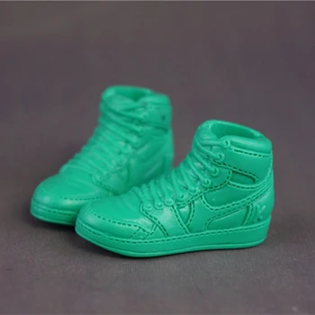 1 çift Yeşil Basketbol Bebek Ayakkabıları Ken Erkek Bebek spor ayakkabı Barbie Erkek Arkadaşı Ken Dollhouse Aksesuarları Çocuk Oyuncakları