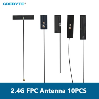10 Adet / grup 2.4 G 5.8 G CDEBYTE FPC Anten IPX 2dBi Küçük Boyutlu Kablosuz Modülü Akıllı Sanayi 2.4 G FPC Anten Serisi