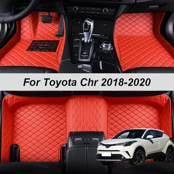 100 % Fit Custom Made Deri Araba Paspaslar Toyota Ch-r 2018 2019 2020 2021 Halı Kilim Ayak Pedleri Aksesuarları