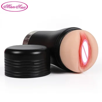 18 + Erkek Masturbator 10 Hız Titreşim Akıllı Ses Gerçek Vajina USB Şarj Edilebilir Yetişkin mastürbasyon kupası Seks Oyuncakları Erkekler için