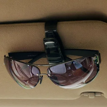 2 adet Oto Aksesuarları Gözlük Durumda Araç Klip Araba Güneşlik Güneş Gözlüğü Tutucu