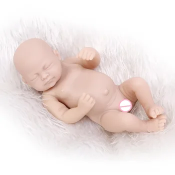 2018 yeni varış kız silikon vinil yeniden doğmuş bebek bebek kalıp yaratıcı gerçekçi kitleri tam ekstremite bebek oyuncakları bebek aksesuarları