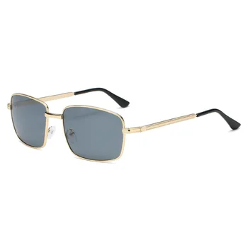 2021 Marka Tasarım Polarize Güneş Gözlüğü Erkekler Kadınlar Sürücü Shades Erkek Vintage güneş gözlüğü Erkekler kare Ayna UV400 OculoS