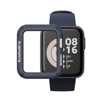 2021 Yeni TPU Kılıf Xiaomi Mi İzle Lite Kabuk Koruyucu Kapak Kayış Band Bilezik Miwatch Lite Smartwatch Aksesuarları