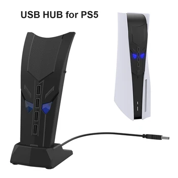 4 Port USB Hub Genişleme Hub Splitter adaptörü Yüksek hızlı USB 2.0 PS4 Xbox One S Serisi X Nintendo Anahtarı Oyun Konsolu