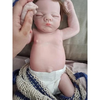 50CM Tam Silikon Vücut Yumuşak Yeniden Doğmuş Erkek Bebek Tylor Bebek Gerçekçi Yumuşak Dokunuşlu Su Geçirmez Banyo Oyuncak Bebek Hediye kızlar için ve Erkek