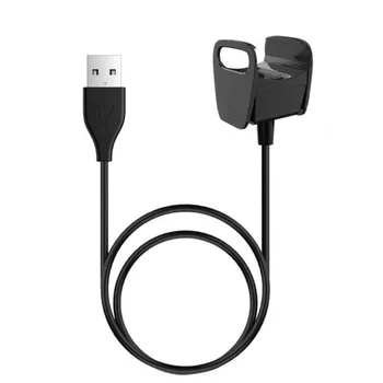55cm USB şarj kablosu Kablosu Değiştirme Klip Dock Şarj Adaptörü Tel Fitbit Şarj için 3 charge3 akıllı bilezik Bileklik