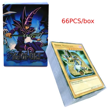 66 Adet / takım yeni Yu Gi Oh oyun kartı üç sihirli tanrı Yugioh Kart Ticaret Savaş Carte Albüm Koleksiyonu Güçlendirici çocuk oyuncakları