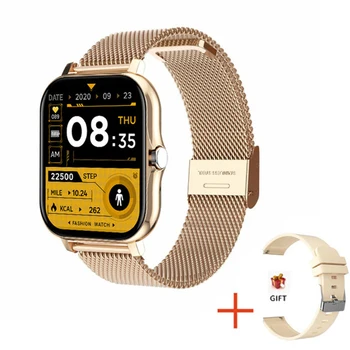 Akıllı saat Erkekler Kadınlar 1.69 inç spor fitness takip chazı Kalp Hızı Uyku İzleme Akıllı Saat Smartwatch PK GTS3 GTS 3 izle