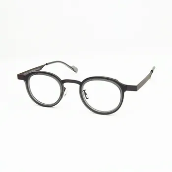 Belight Optik ANNE ET VALENTİ * N Gözlük El Yapımı Zanaat Erkekler Asetat Reçete Vintage Gözlük Gözlük Çerçevesi FANZİN