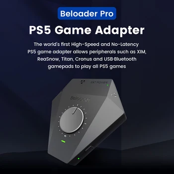 Beloader Pro Oyun Denetleyicisi Klavye Fare Dönüştürücü PS5 Bluetooth Adaptörü Playstation 4 İçin / ANAHTARI / Xbox Gamepad Konektörü