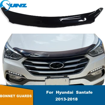Bonnet Guard Hyundai Santa Fe Santa Fe 2013 2014 2015 2016 2017 2018 Araba Böcek Kalkanı Aksesuarları Hood Deflektör Koruyucu