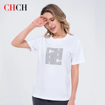 CHCH 2022 kadın kısa kollu t-Shirt T-Shirt Bayanlar Casual kadın Kısa Kollu S-XXXL Gümrükleme Pikap