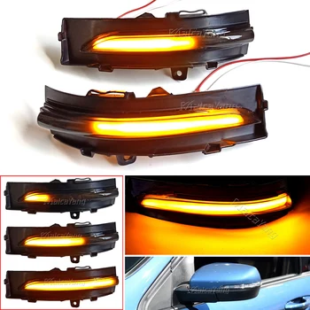 Dinamik LED dönüş sinyal ışıkları dikiz aynası Göstergesi Flaşör Tekrarlayıcı Ford KENAR 2015 İçin 2016 2017 2018 2019 .