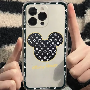 Disney Mickey telefon kılıfı İçin Huawei P10 Artı P20 P30 Pro P40 Lite P50 Pro Y9 Başbakan 2019 Lens Koruma Silikon arka kapak Çapa
