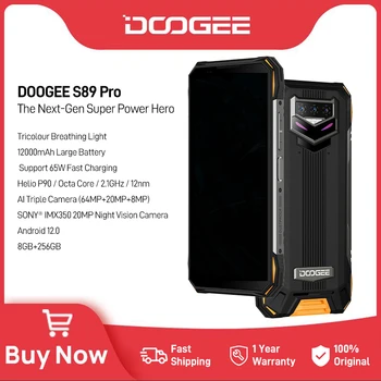Dünya Prömiyeri DOOGEE S89 Pro Sağlam Telefon 6.3