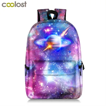 Evren Yıldız Sırt Çantası Genç Erkek Kız Galaxy Gezegen Okul Çantaları Erkek Sırt Çantası Laptop Sırt Çantaları Çocuk okul sırt çantası Çanta
