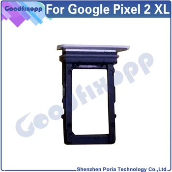 Google Pixel 2 XL için SIM Kart Tepsi Yuvası Tutucu adaptör soketi Onarım Parçaları Google Pixel İçin 2XL Sım Tepsi Tutucu