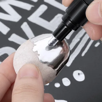 Graffiti Ayna İşaretleyici Sanat Sıvı Kalem Reçine Epoksi Kalıp Boya DIY Aksesuarları Yansıtıcı Boya Krom Metalik Ayna İşareti Kalemler
