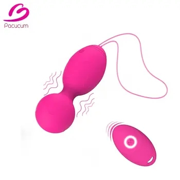 Güvenli Silikon Akıllı Top Vibratör Kegel Topu Ben Wa Topu Vajina Sıkın Egzersiz Makinesi Kadınlar için Seks Oyuncak Vajinal Geyşa Topu