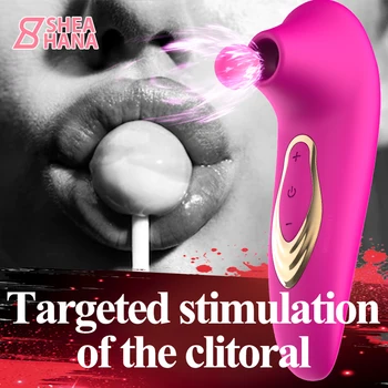 Güçlü Emme Vibratör G Noktası Klitoris Meme Enayi Masajı Erotik Stimülatörü Kadın Masturbator Kadın Seks Oyuncak Çift için