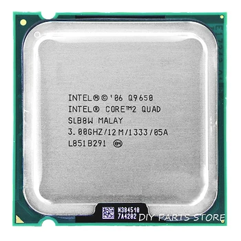 INTEL Core 2 Quad CPU Q9650 ıntel core 2 dört çekirdekli İşlemci 3.0 Ghz/12 M /1333 GHz) Soket LGA 775