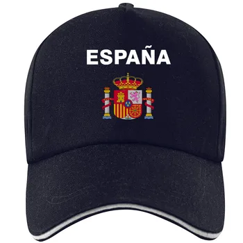ISPANYA şapka dıy ücretsiz custom made adı numarası esp kap ulusal bayrak es ispanyolca ülke kolej baskı fotoğraf logo metin beyzbol şapkası