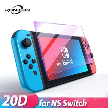 Koruyucu Cam Nintendo Anahtarı Temperli Cam Ekran Koruyucu Nintendo Anahtarı NS için Cam Aksesuarları Ekran Koruyucu