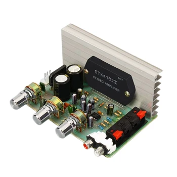 L21D DX-0408 STK Amplifikatör Kurulu 50Wx2 Çift Kanallı ses amplifikatörü Kurulu AC Çift 15V - 18V DIY Amplifikatör