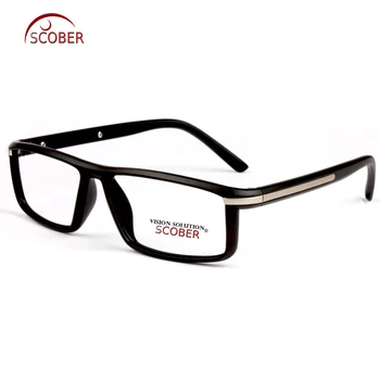 Leesbril = Scober El Yapımı Çerçeve Tam jant okuma gözlüğü Temizle Genç Sanatçı Retro Gözlük Gözlük +0.75 +1 +1.25 +4'e kadar