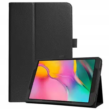 Litchi PU Deri samsung kılıfı Galaxy Tab A 8.0 2019 S Kalem Akıllı Tutucu Standı Tablet Kapak Samsung SM-P200 SM-P205