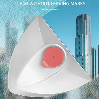 Manyetik Cam Pencere Temizleme Aracı Otomatik Su Deşarjı Çift katmanlı Silecek Ev Özel Pencere Temizleyici Fırça