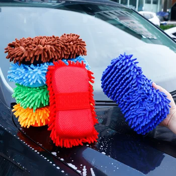 Mercan Sünger Araba Temizleme Araçları Bakım Detaylandırma Fırçalar Yıkama Sünger Blok Oto Eldiven Şekillendirici Temizlik Malzemeleri Aksesuarları