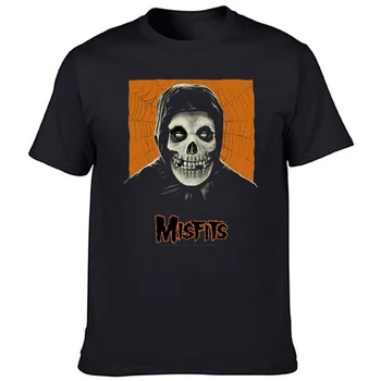 Misfits Amerikan Bir Psiko Punk Rock Grubu Danzig Sa Mhain T Shirt İstiyorum Kafatasları Yortusu Tee Kafatası Casual Streetwear Tops