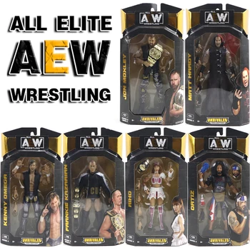 Nadir AEW & WWE & WWF & WCW Tüm Elite Güreş Eşsiz Serisi 4#5 # 3 Pvc Aksiyon Figürleri