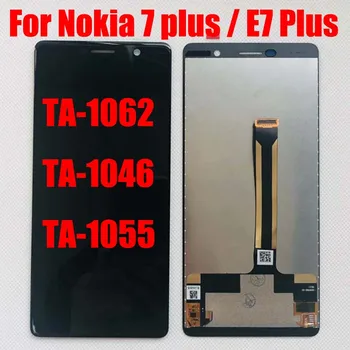 Nokia 7 için Artı / E7 Artı TA - 1062 TA-1046 TA-1055 lcd ekran ekran Paneli Pantalla Dokunmatik Digitizer Sensörü Meclisi