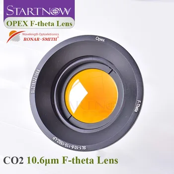 Opex Dalga Boyu CO2 F-teta Lens ZnSe İplik M85mm Lazer Alan odak lensi 140X140 175X175 10.6 um CO2 lazer markalama makinesi