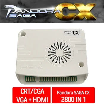 Pandora Saga Artı CX Özel Arcade 2800 in 1 Jamma kurulu CGA VGA HDMI uyumlu var 3 P 4 P Yüksek puan kayıt 3D tekken