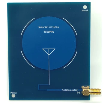 PCB anten 1.5 GHz ınmarsat_antenna 1550 MHz 1.614 GHz ırıdıum_antenna1614MHz