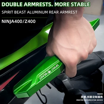 Ruhu Beast için uygundur Ninja400 arka kol dayama motosiklet modifiye kuyruk braketi Kawasaki Z400 arka koltuk kuyruk raf raf