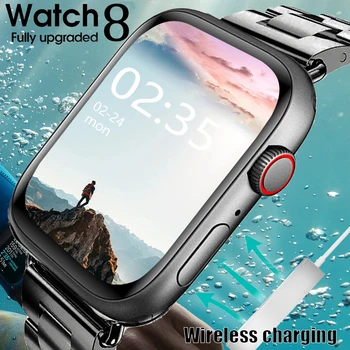 Serisi 8 2022 yeni Akıllı izle Bluetooth Çağrı Erkekler Spor Fitness SmartBand Özel arama smartwatch Apple için izle erkekler kadınlar