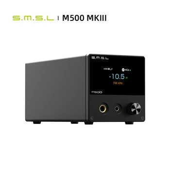 SMSL M500 MKIII Bluetooth Ses DAC ES9038PRO MQA-CD DSD512 32bit 768kHz kulaklık amplifikatörü OPA1612A XMOS XU316 MQA dekoder
