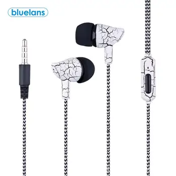 Spor Metal Kablolu Kulaklık 1.2 M Derin Bas Stereo spor kulak içi Kulaklık İçin Mic Ses Kontrolü ile Xiaomi Samsung Huawei Telefonları