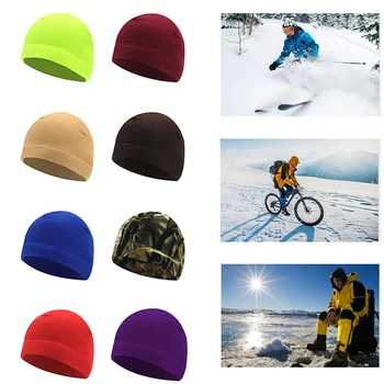 Sıcak Polar Şapka Isınma Kap Yürüyüş Aksesuarları Unisex Şapka Askeri Erkekler Kapaklar Sıcak Balıkçılık Bisiklet Avcılık Kış Açık Kap