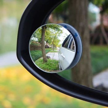 Sıcak Satış 360 Derece Geniş Açı Araç Park Çerçevesiz Aynalar Araba Ayna Hd Dışbükey Ayna Kör Nokta Oto dikiz aynası