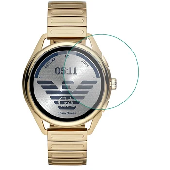 Temperli Cam Şeffaf koruyucu film Koruyucu Emporio Armani Smartwatch 3 2019 İzle LCD Ekran Koruyucu Kapak Koruma