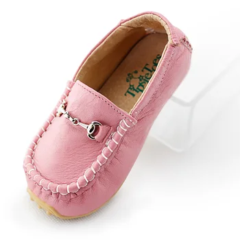 Tipsie Toesboys Kızlar Ayakkabı Slip-on Loafer'lar Deri Daireler Yumuşak Çocuklar Bebek İlk Yürüyüşe Mokasen Çocuk Yürümeye Başlayan Spor Ayakkabı