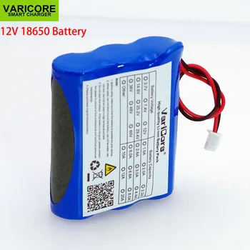 VariCore 12 V 18650 lityum-iyon pil paketi Monitör güvenlik kamerası pil 12.6 V 1.8 A 2A 2.2 A 2.5 A 2.6 A 2.8 A 3A piller